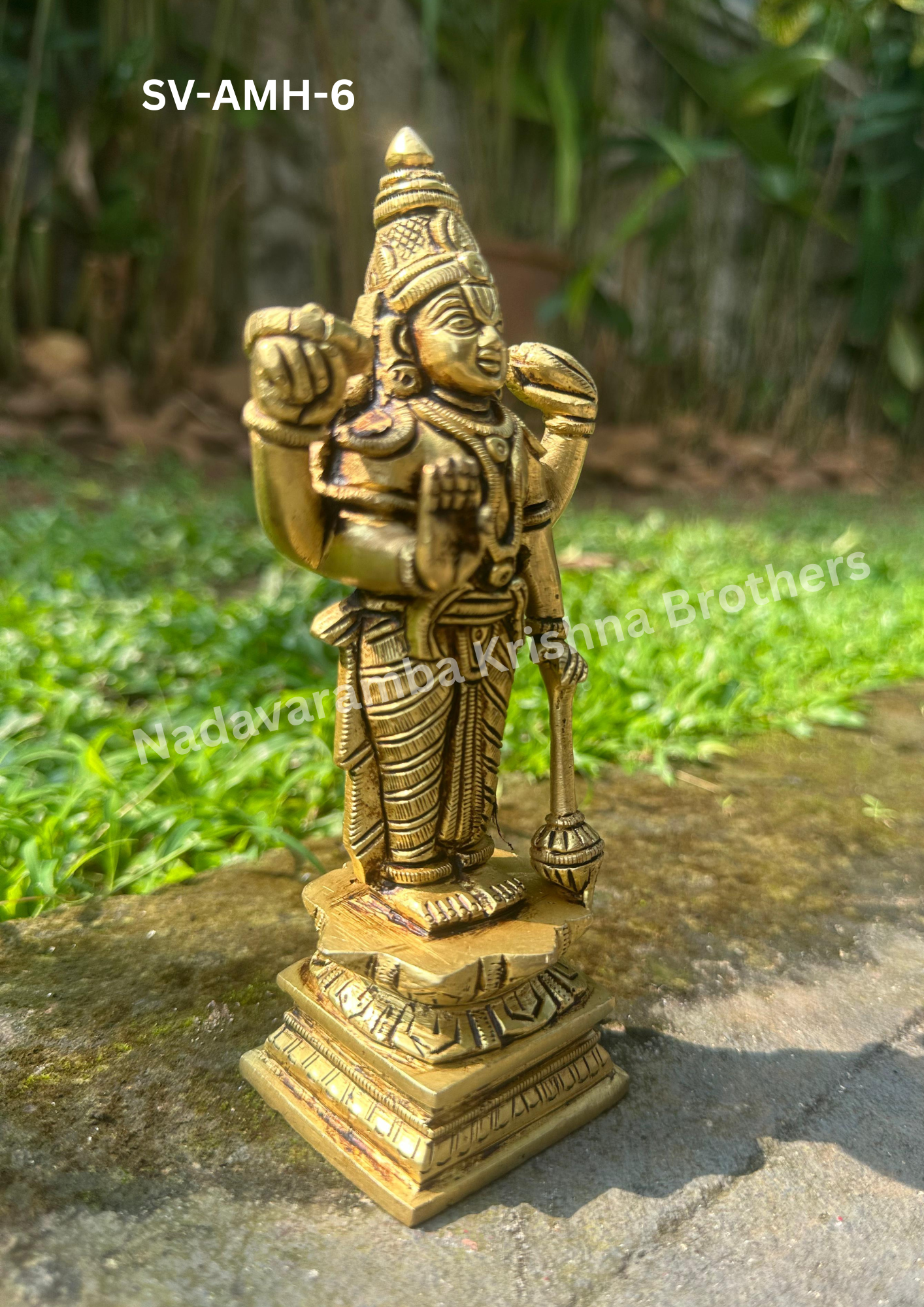 Maha Vishnu 6-inch Height (SV-AMH-6) - Image 5