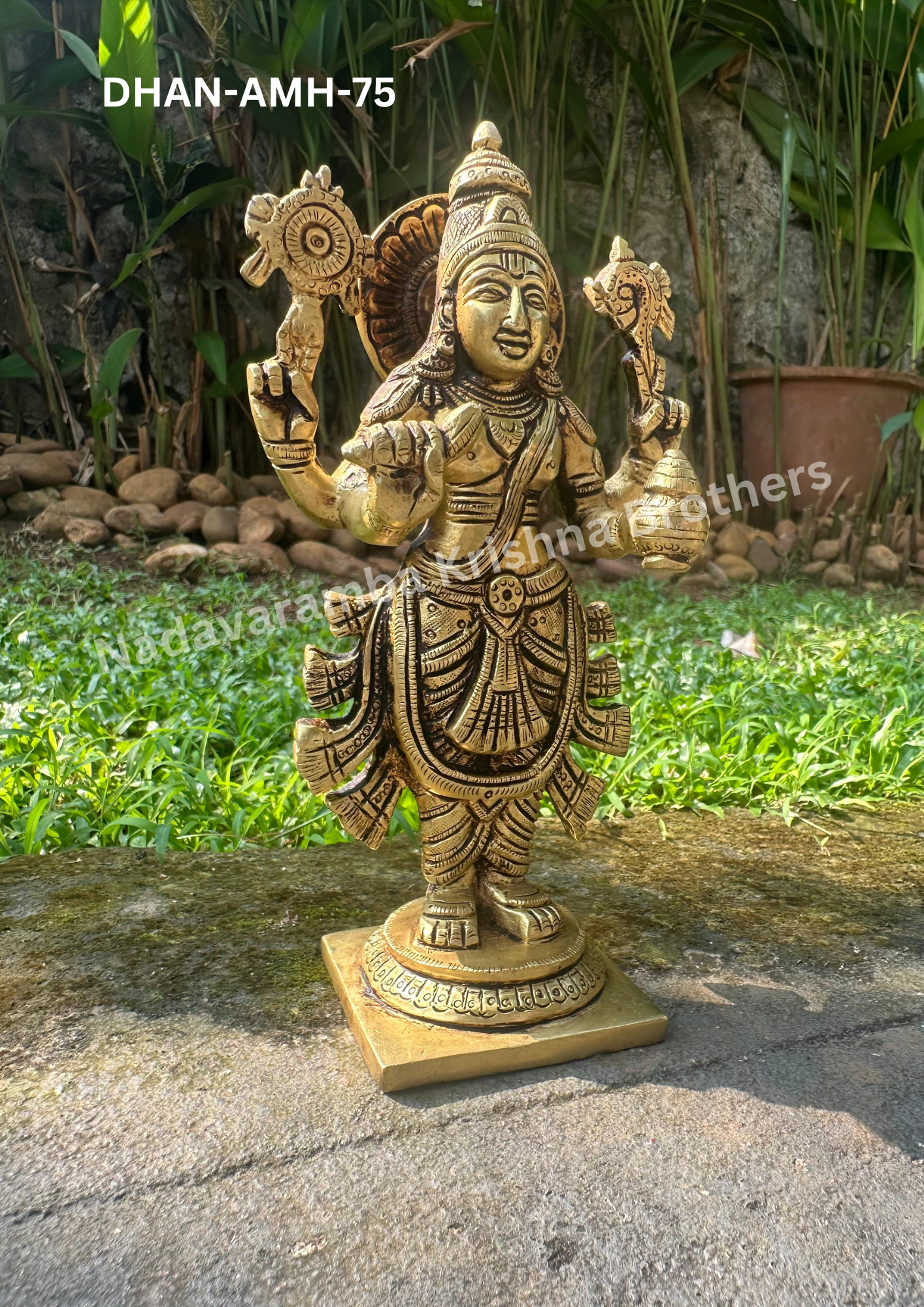Lord Dhanvantari: 7.5 inch (DHAN-AMH-75) - Image 5