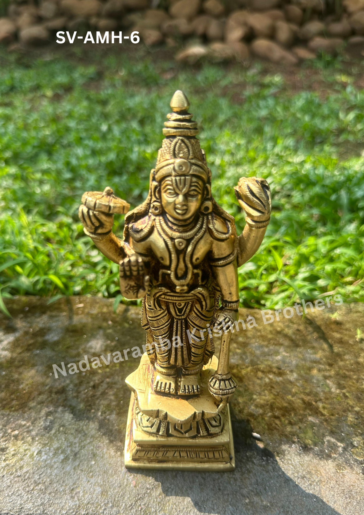 Maha Vishnu 6-inch Height (SV-AMH-6) - Image 3