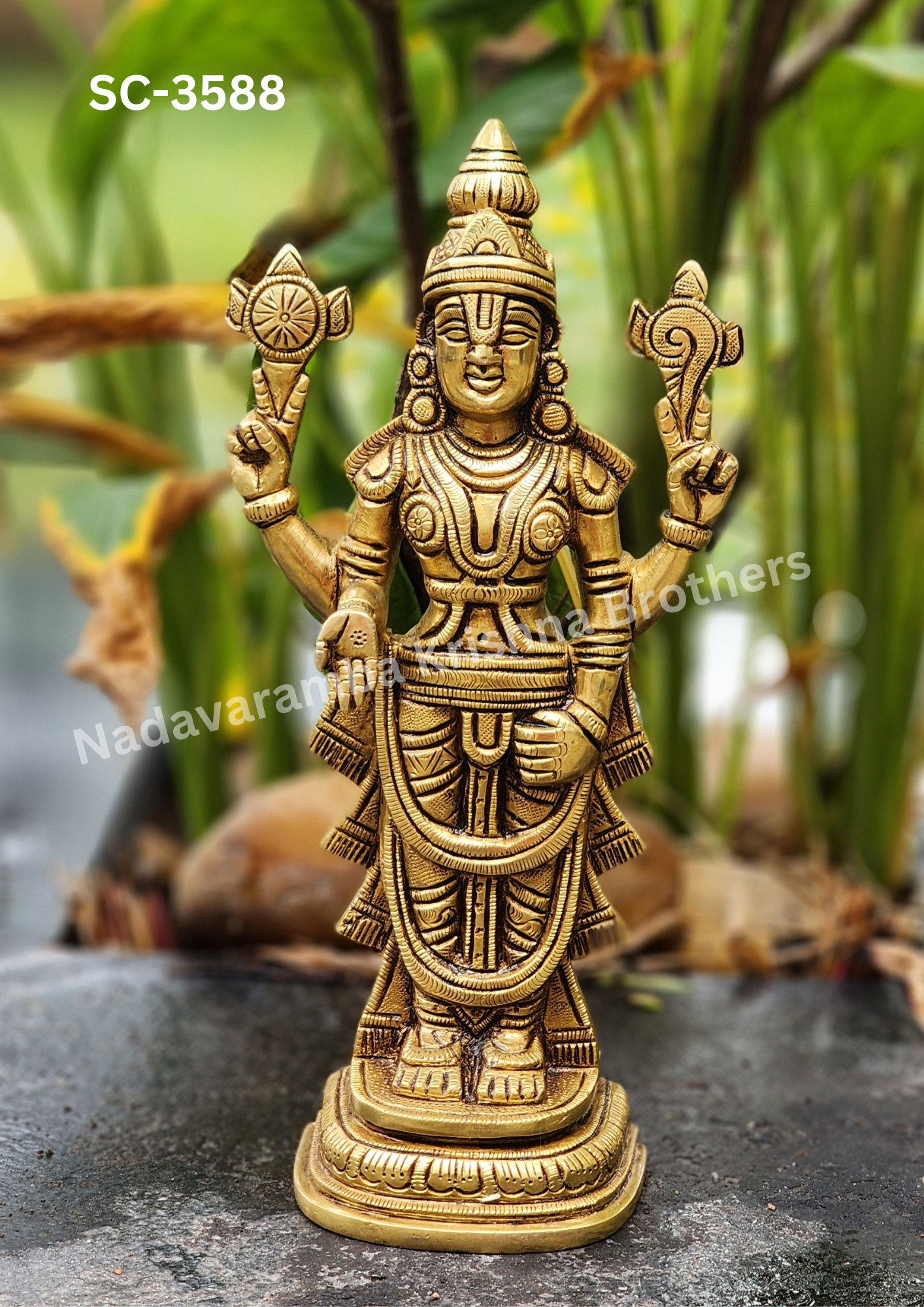 Perumal/Venkatachalapati 9 inch (SC-3588) - Image 2