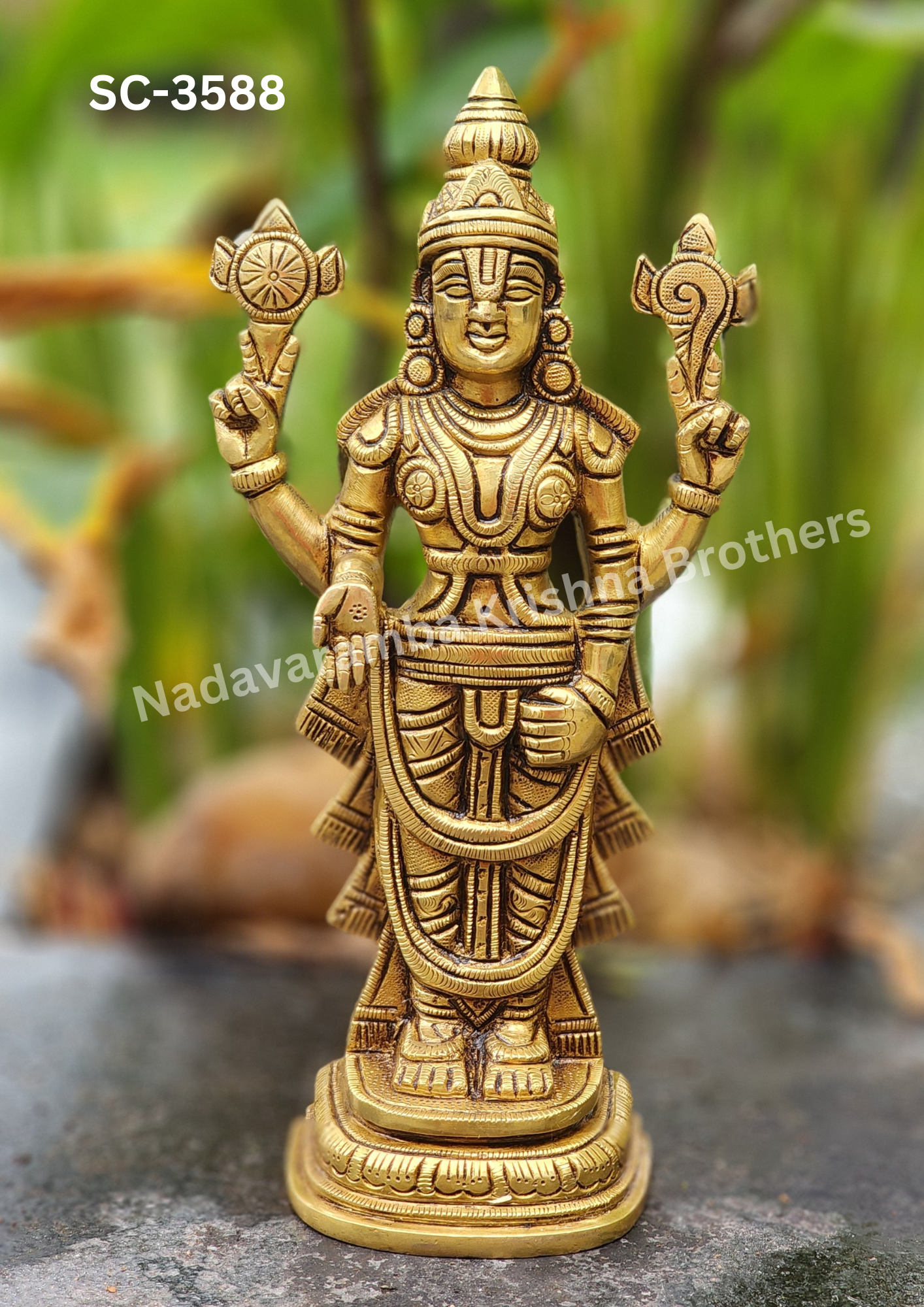 Perumal/Venkatachalapati 9 inch (SC-3588)