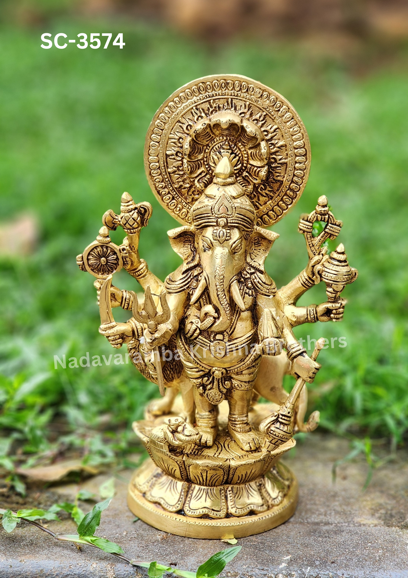 Drishti Ganesh 11.5 inch SC-3574 - Image 4
