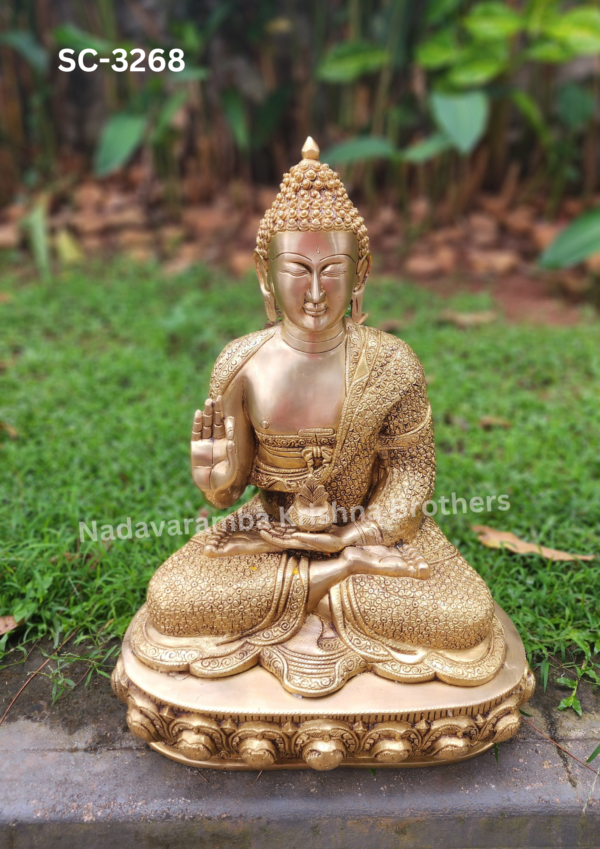 Lord Buddha Idol 24 inch (SC-3268) - Image 5