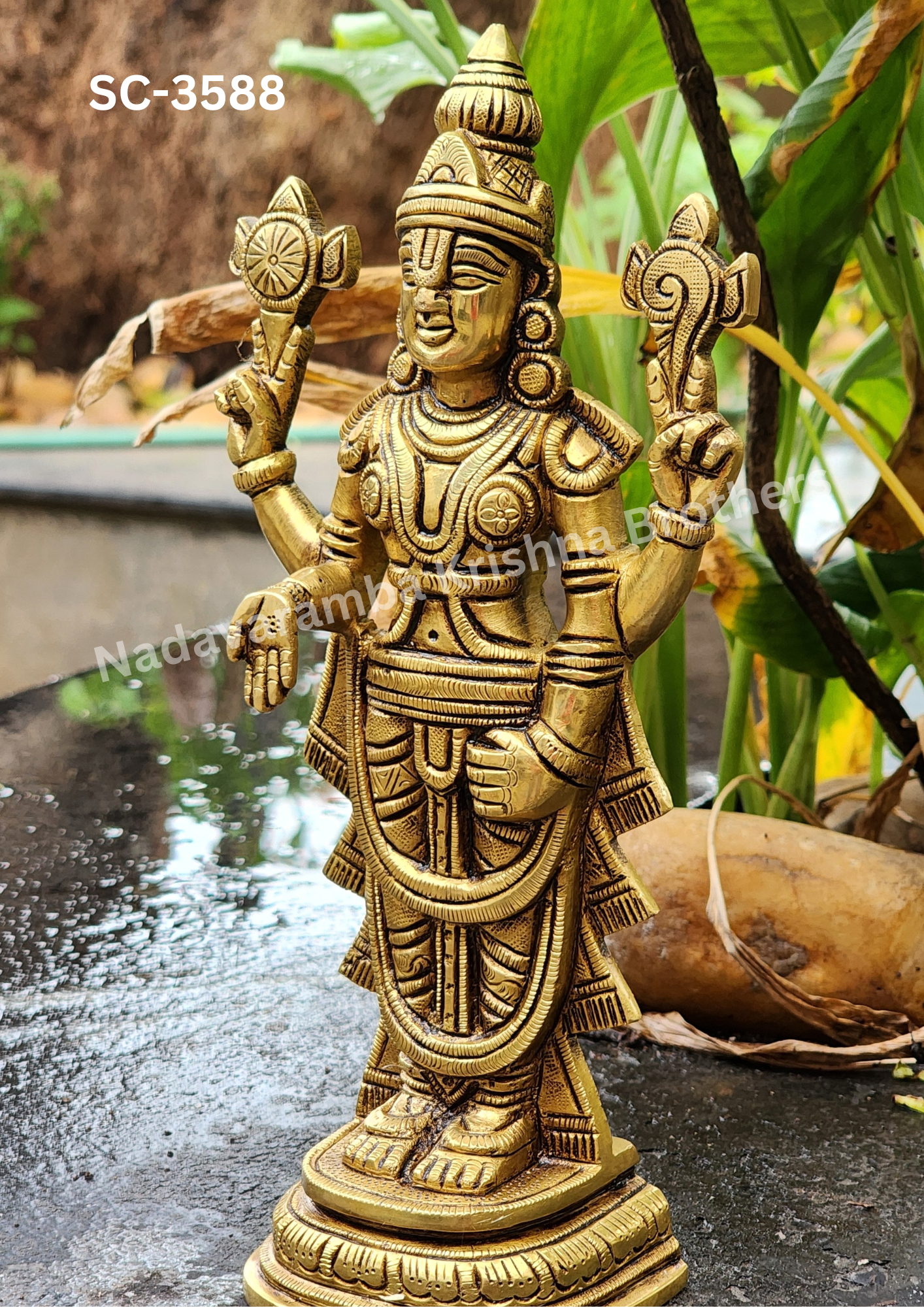 Perumal/Venkatachalapati 9 inch (SC-3588) - Image 3