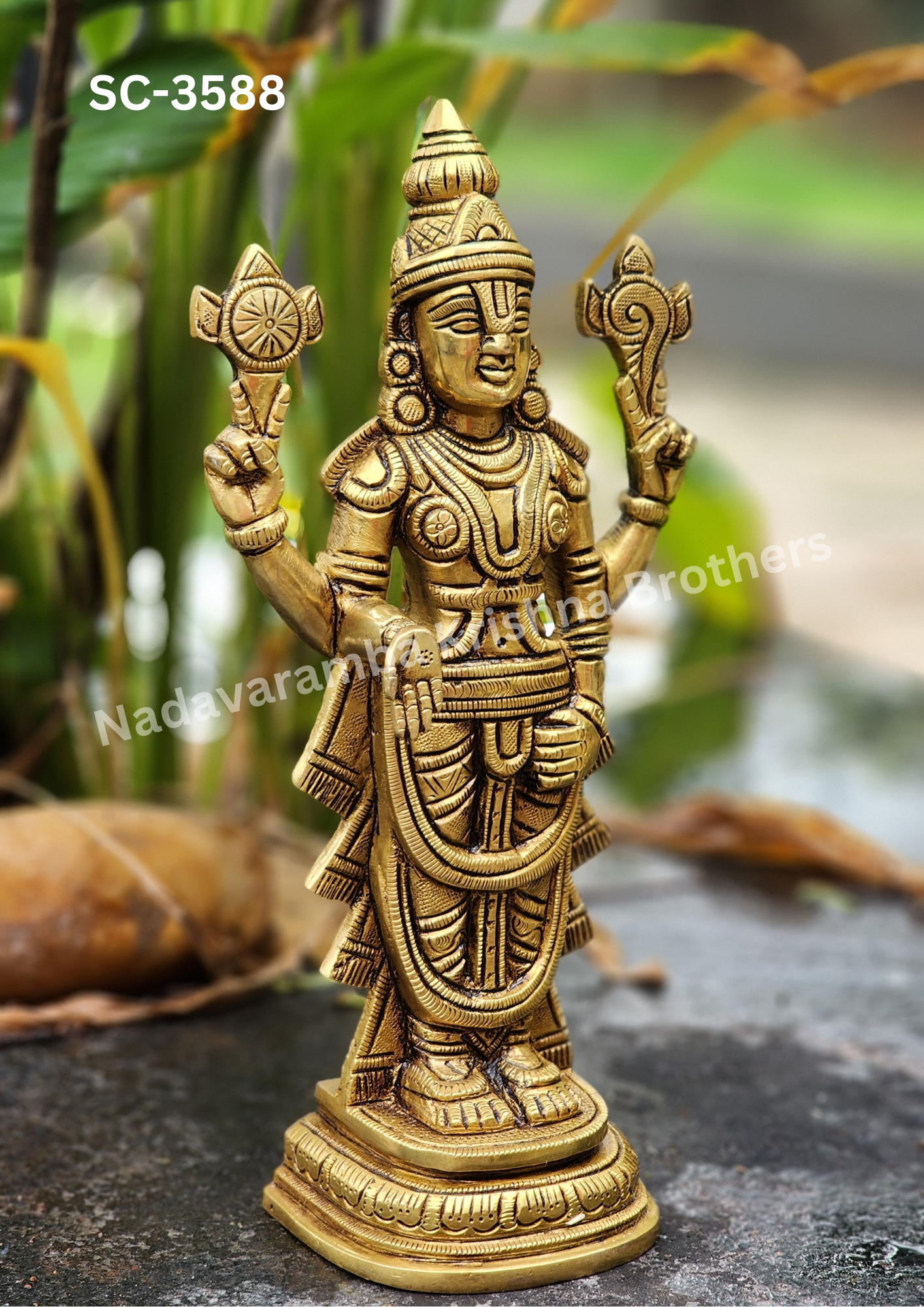 Perumal/Venkatachalapati 9 inch (SC-3588) - Image 4
