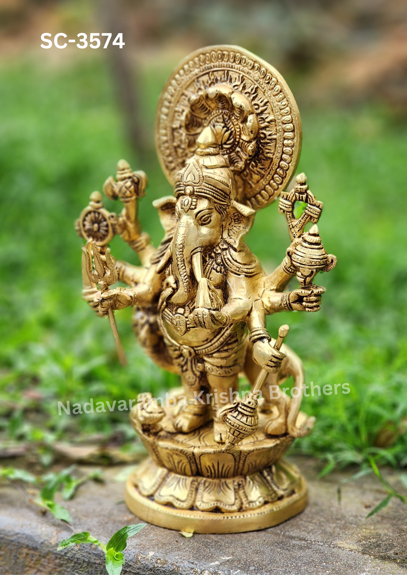 Drishti Ganesh 11.5 inch SC-3574 - Image 2