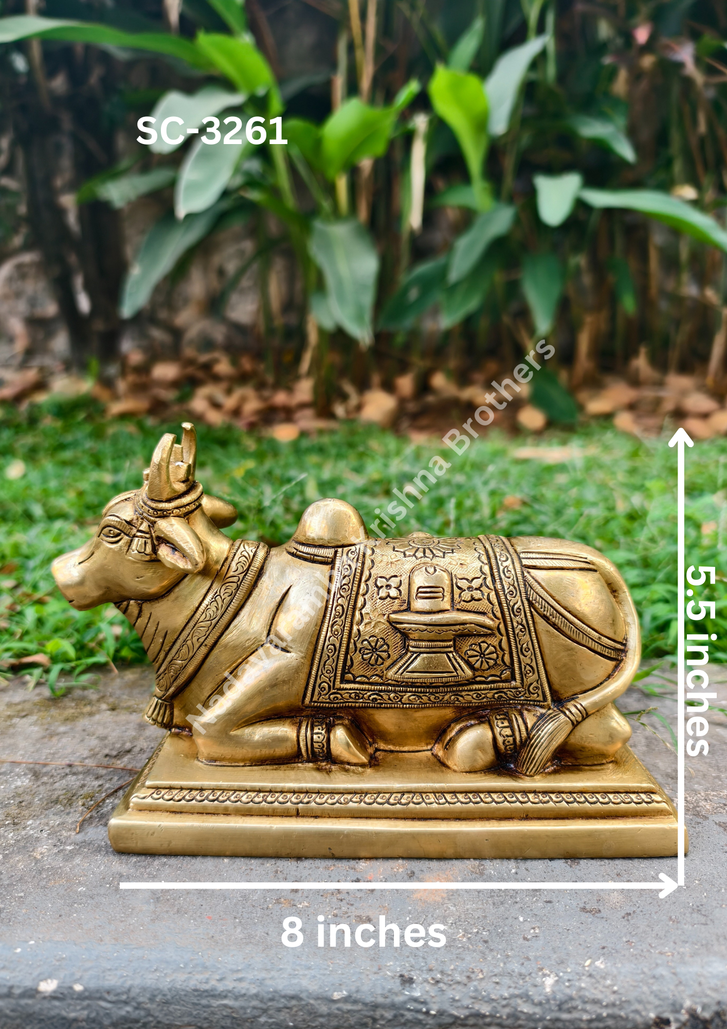 Nandi Brass Idol (SC-3261) - Image 4