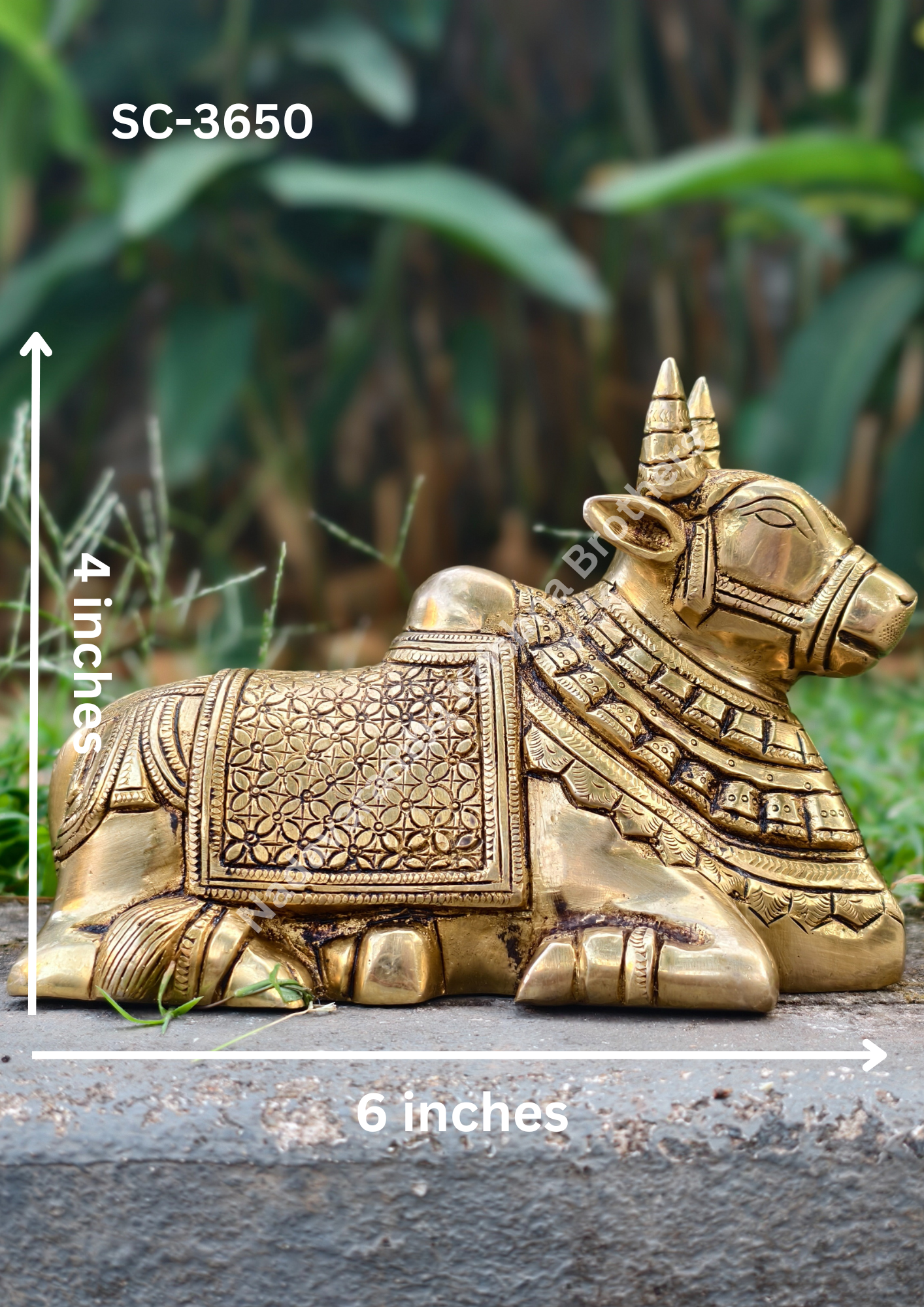 Nandi Brass Idol (SC-3650) - Image 3